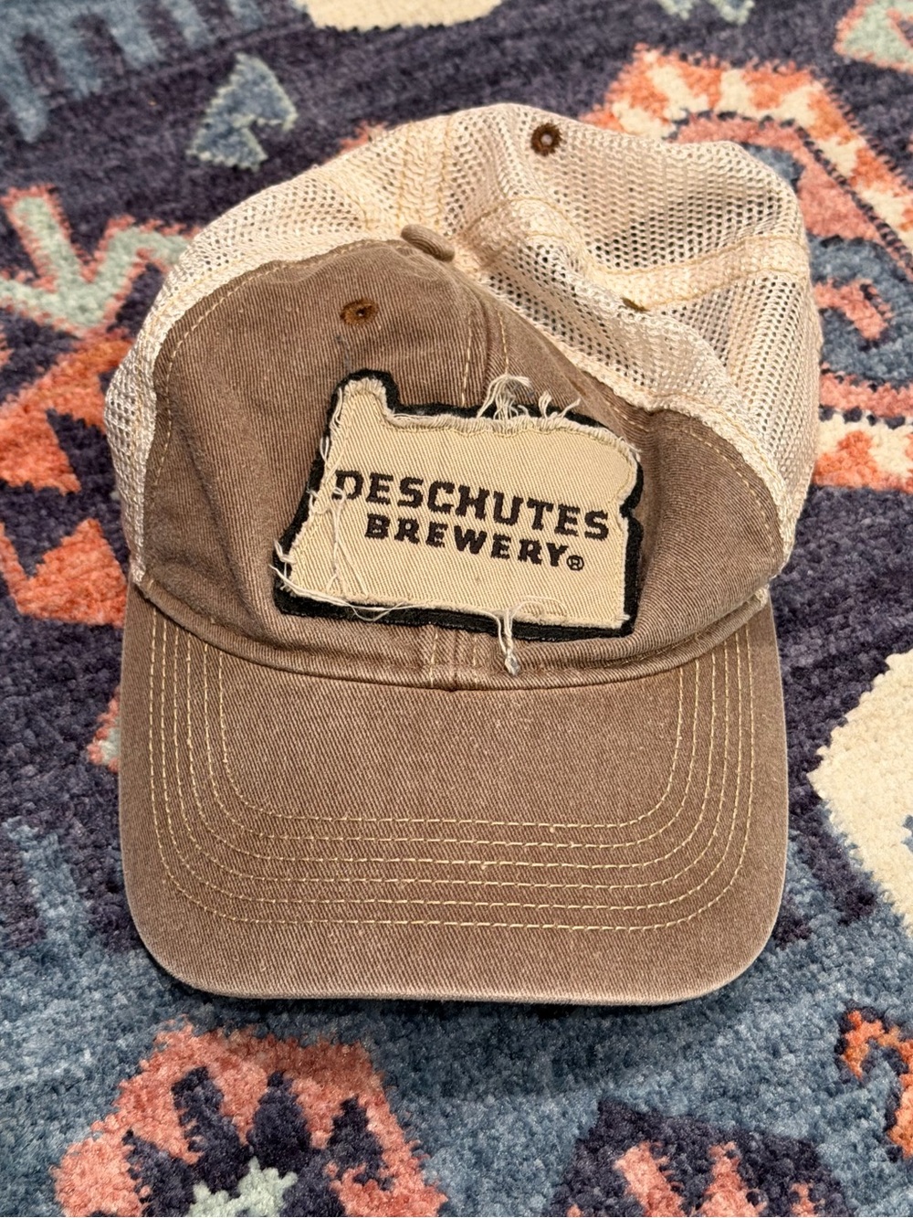 Deschutes Brewery vintage style baseball cap hat